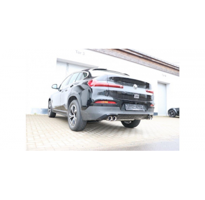 FOX Escape trasero salida cruzada derecha / izquierda - 2x90 tipo 25 derecha / izquierda BMW X4 G02 - 20i Año:Desde 2018 2,0