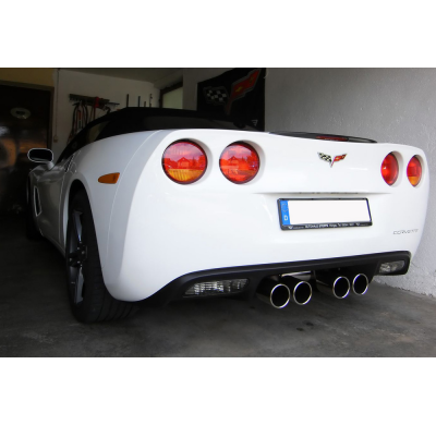 Escape FOX Corvette C06 escape final salida central - 4x100 12 center