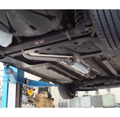 Escape FOX Citroen C4 Coupe escape delantero