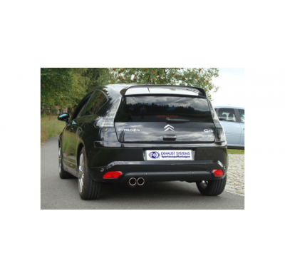 Escape FOX Citroen C4 Coupe escape final - 2x80 13