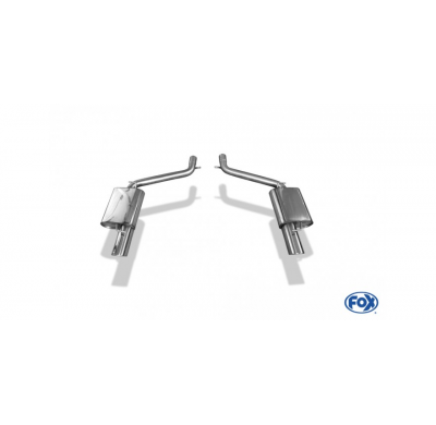 Escape FOX Chrysler 300C 5,7l escape final duplex - 1x100 17 duplex