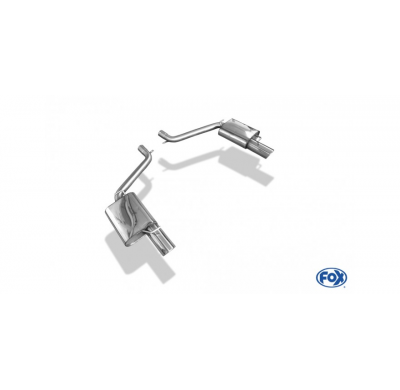 Escape FOX Chrysler 300C 5,7l escape final duplex - 1x100 17 duplex