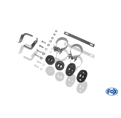 Escape FOX Chrysler 300C 3,5l escape final duplex - 1x100 17 duplex