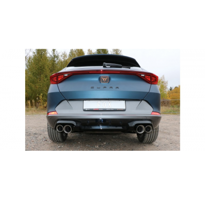 Medio sistema CUPRA Formentor 4x4 desde catalizador - 2x100 tipo 25 en el interior y 2x90 tipo 25 en el exterior