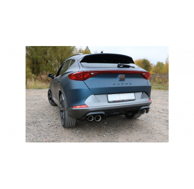 Medio sistema CUPRA Formentor 4x4 desde catalizador - 2x100 tipo 25 en el interior y 2x90 tipo 25 en el exterior