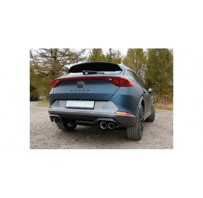 Medio sistema CUPRA Formentor 4x4 desde catalizador - 2x100 tipo 25 en el interior y 2x90 tipo 25 en el exterior