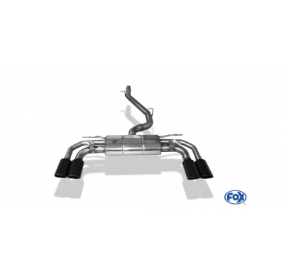 CUPRA Formentor 4x4 medio sistema de catalizador - 2x106x71 tipo 32 esmalte negro derecho / izquierdo