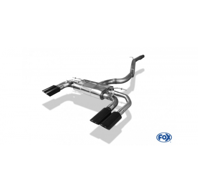 CUPRA Formentor 4x4 medio sistema de catalizador - 2x106x71 tipo 32 esmalte negro derecho / izquierdo