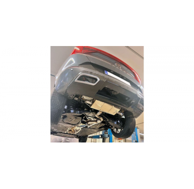 Cupra Formentor KM7 - 4x4 Escape deportivo salida derecha/izquierda con silenciador delantero - salidas de escape invisibles