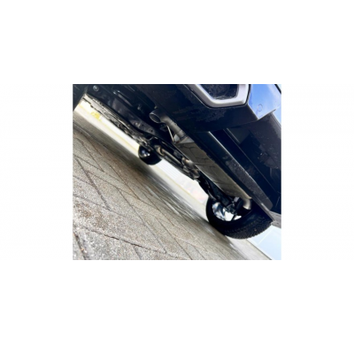 Cupra Formentor KM7 - 4x4 Escape deportivo salida derecha/izquierda con silenciador delantero - salidas de escape invisibles