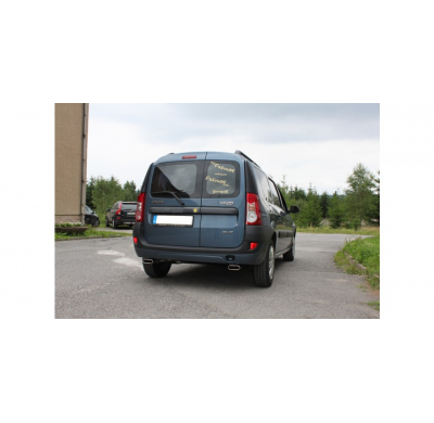 Escape FOX Dacia Logan Caravan escape final salida duplex - 130x50 52 duplex