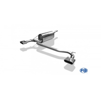 Escape FOX Dacia Logan Caravan escape final salida duplex - 130x50 52 duplex