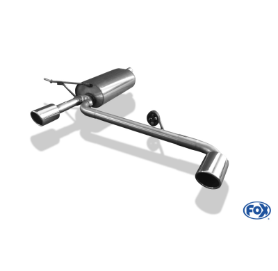 Escape FOX Dacia Duster 4x2 - front wheels drive escape final exit - 1x90 12 duplex