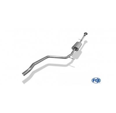 Escape FOX Dacia Duster 4x2 - traccion delantera escape delantero