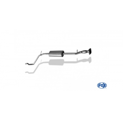 Escape FOX Dacia Duster 4x2 - traccion delantera escape delantero