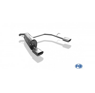 Escape FOX Fiat Bravo 198 escape final salida duplex - 135x80 53 duplex