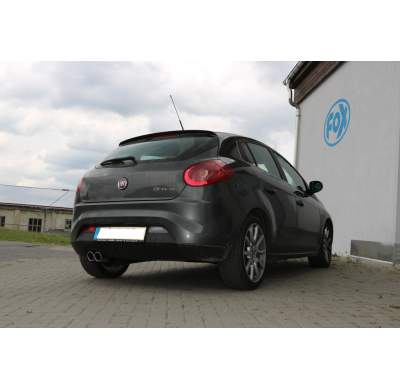 Escape FOX Fiat Bravo 198 for models with paragolpes cut escape final - 2x80 16