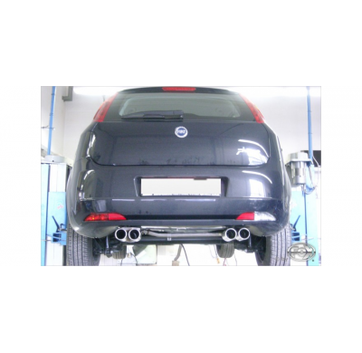 Escape FOX Fiat Grande Punto 199 - gasolina escape final salida duplex - 2x76 13 duplex