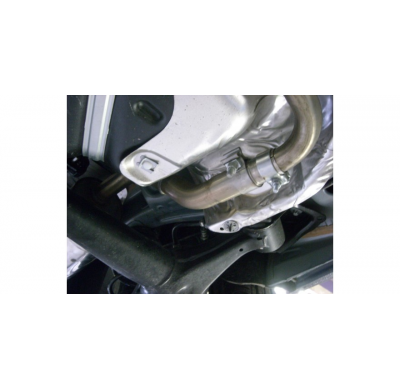 Escape FOX Fiat Grande Punto 199 - diesel escape final salida duplex - 2x76 12 duplex