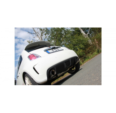 Escape FOX Fiat 500 Abarth escape final cross exit left right - 1x100 25 duplex