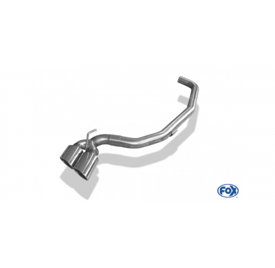 Fiat Ducato Wohnmobil Salida del tubo de escape del lado del conductor - 2x115x85 tipo 38