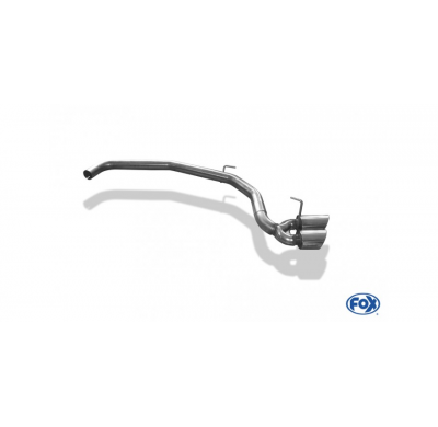 Fiat Ducato Wohnmobil Salida del tubo de escape del lado del conductor - 2x115x85 tipo 38