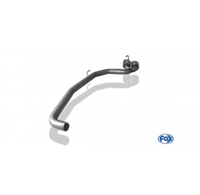 Fiat Ducato Wohnmobil Salida del tubo de escape del lado del conductor - 2x115x85 tipo 38