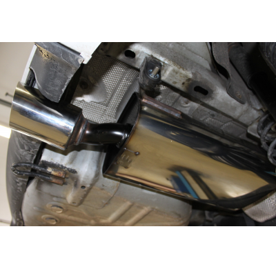 Escape FOX Ford Fiesta V - diesel escape final incl. tubo conexion to the catalizador - 1x90 16