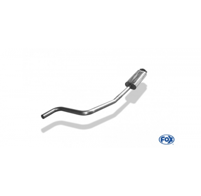 Escape FOX Fiesta VII/ Fiesta VII Sport escape delantero