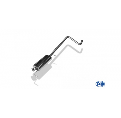 Escape FOX Fiesta VII/ Fiesta VII Sport escape delantero