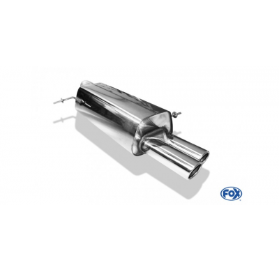 Fiesta VII / Fiesta VII Sport - 1.2l 1.4l D 1.6l D Escape trasero FOX - 2x70 tipo 16