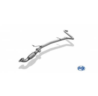 Escape FOX Fiesta VII/ Fiesta VII Sport gasolina escape delantero