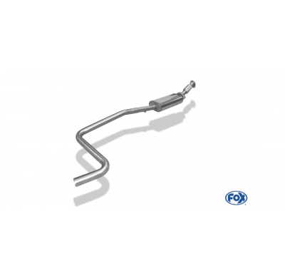 Escape FOX Fiesta VII/ Fiesta VII Sport escape delantero