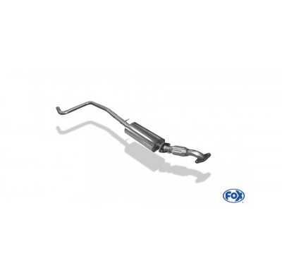 Escape FOX Fiesta VII/ Fiesta VII Sport escape delantero