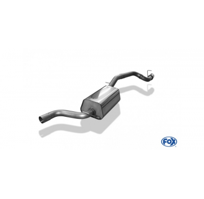 Escape FOX Ford Focus II hatchback Escape Final Ø63,5mm - 1x90 24