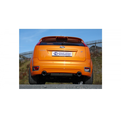 Escape FOX Ford Focus II ST escape final cross salida duplex - 1x100 17 duplex