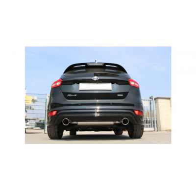 FOX Salida del Escape trasero derecha / izquierda - 1x100 tipo 16 Hatchback Ford Focus III ST-Line Año:Desde 2013 1,5l 110kW 1,6