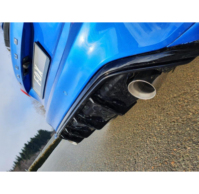 FOX Salida del Escape trasero derecha / izquierda - 1x100 tipo 25 derecha / izquierda Ford Focus IV ST-Line - eje trasero rígido