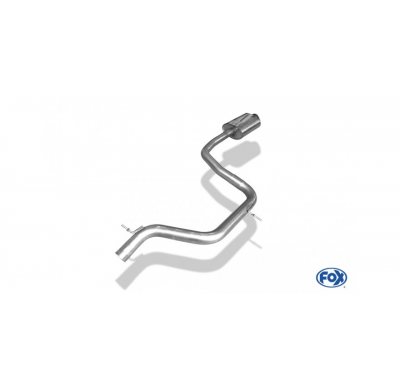 Escape FOX Ford Mondeo IV Turnier (station wagon) - 2,5l Escape Final Duplex - without tail pipes