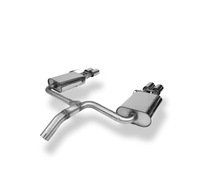 Silenciador final derecho/izquierdo para Ford Mondeo IV Notchback 2,5 l - 2 unidades Fox exhaust