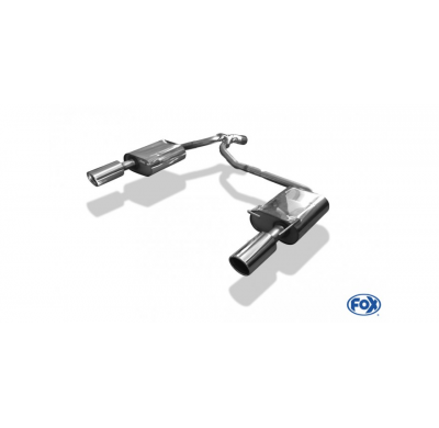 Escape trasero FOX del torneo Ford Mondeo IV derecho / izquierdo - 1x100 tipo 16 derecho / izquierdo
