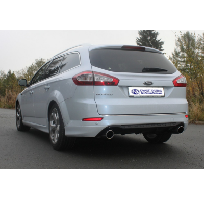 Escape FOX Ford Mondeo IV Tunier (station wagon) - Titanium S escape final duplex - 1x100 16 duplex