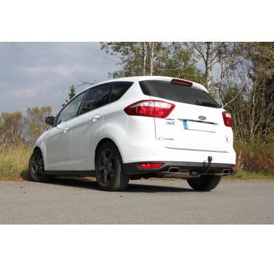 Escape FOX Ford C-Max II escape final salida duplex - 146x65 Typ 59 duplex