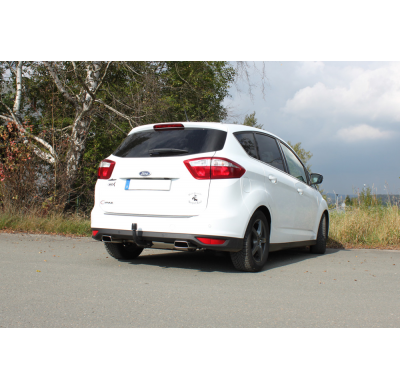 Escape FOX Ford C-Max II escape final salida duplex - 146x65 Typ 59 duplex