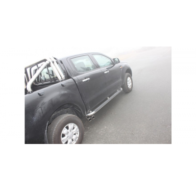 Escape FOX Ford Ranger from 10/2016 - Double Cap Escape Final exit laterally right and left on the vehicle - 2x90 16 dch/izq