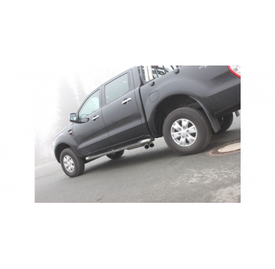 Escape FOX Ford Ranger from 10/2016 - Double Cap Escape Final exit laterally right and left on the vehicle - 2x90 16 dch/izq