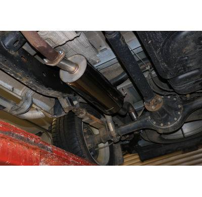 Escape FOX Ford Ranger from 2010 - Double Cap escape final exit laterally rechts on the vehicle - 2x115x85 38 left