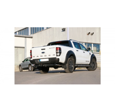 FOX Escape trasero aspecto diesel - 1x76 tipo 28 Ford Ranger de 09/2015 - 4x4 - cabina doble + Wildtrak Año:2011-08/2015 2,2