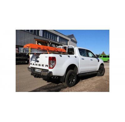 Ford Ranger 4x4 - Salida Escape deportivo Doppelkabine + Wildtrak lateralmente a la derecha del vehículo - 2x115x85 tipo 38 izqu