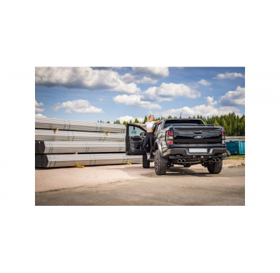 Ford Raptor - Escape deportivo Doppelkabine salida derecha/izquierda - 2x100 tipo 25 izquierda/derecha